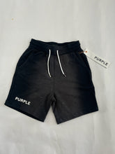 PURPLE BRAND P451 Black Beauty Fleece Short at Gravity NYC